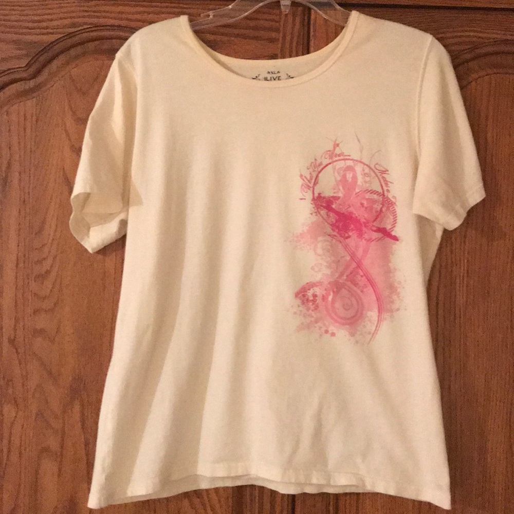 Live Breast Cancer Awareness T-Shirt